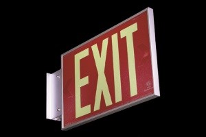 EverGlow Code Approved Exit Signs