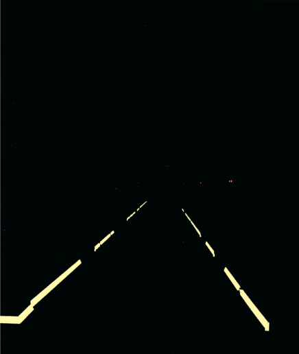 Darkened Corridor with PROCLIP exit path markings