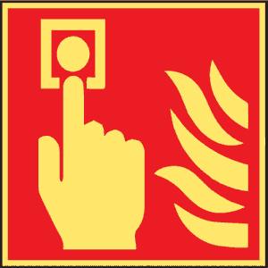 15.US2732 Fire Alarm Call Point Sign