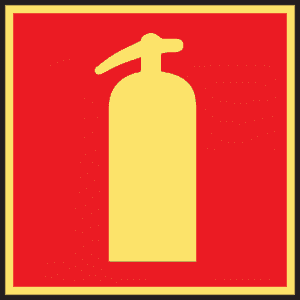 15.2737 ISO Fire Extinguisher Sign
